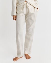 Coffret cadeau pyjama en satin à rayures