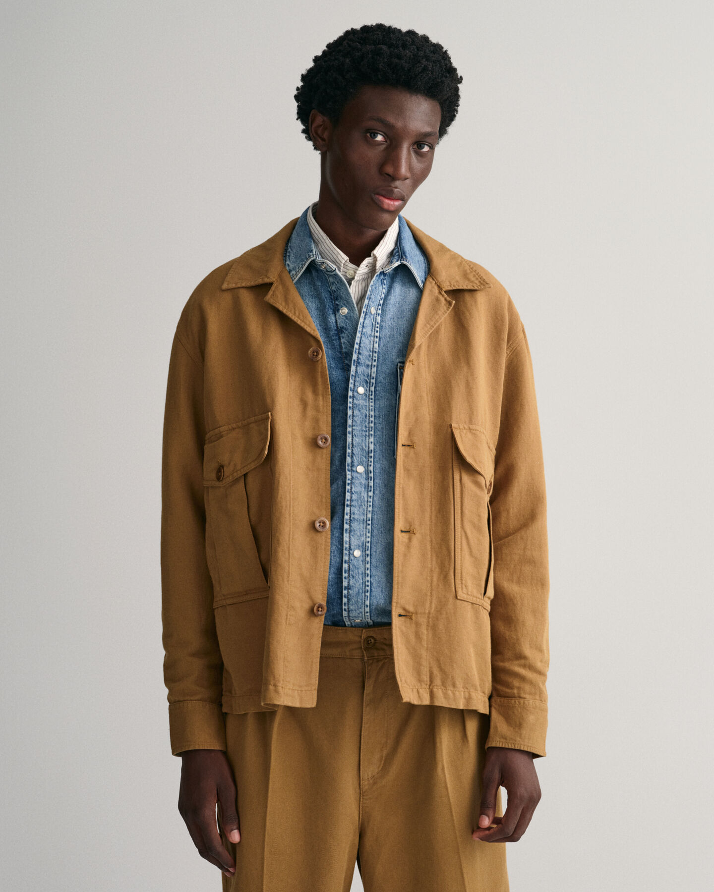 Surchemise style militaire