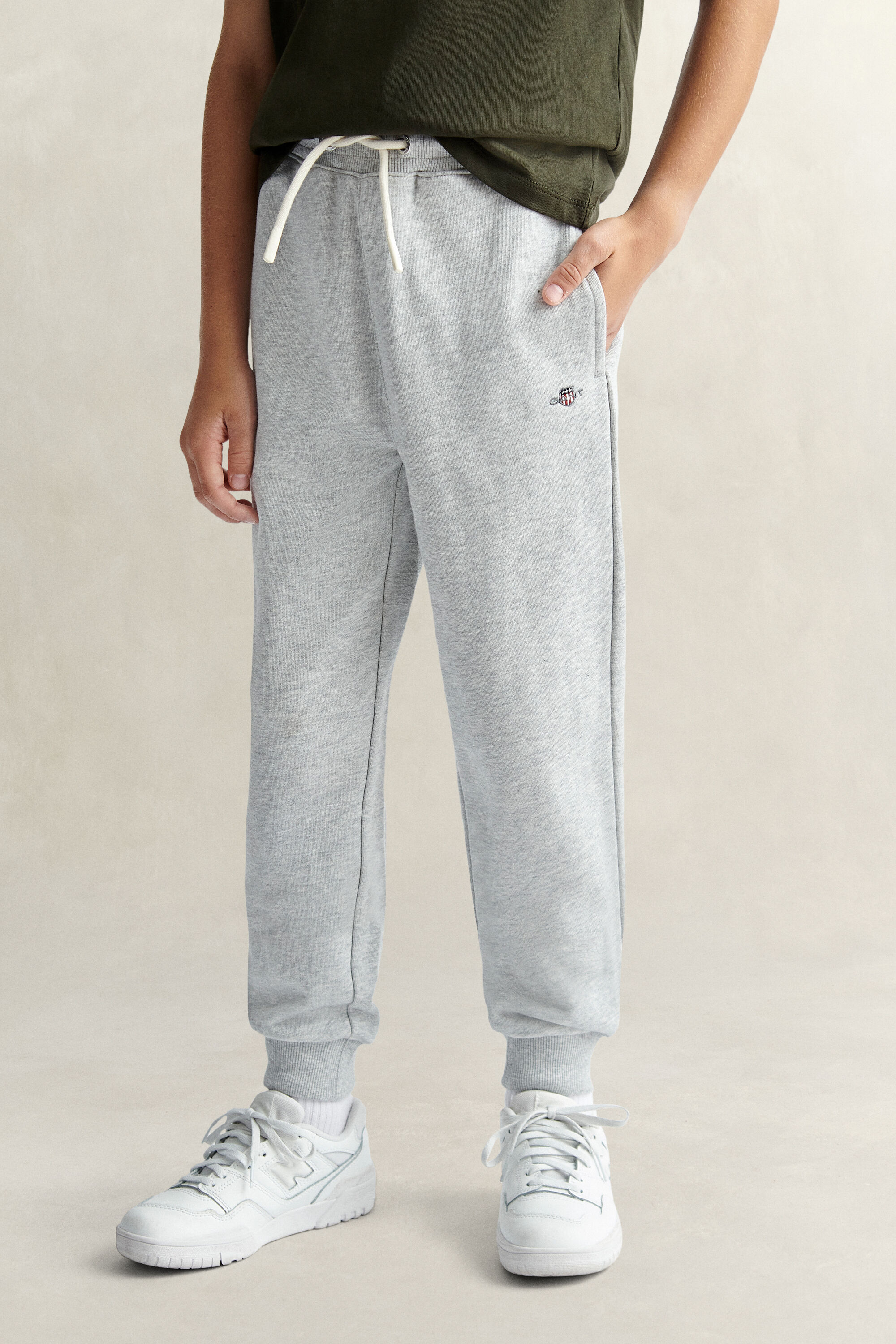 Pantalon de jogging avec écusson Ado Garçon