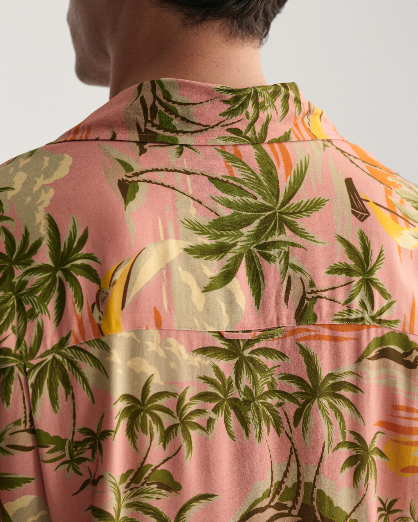 Chemise relaxed fit à manches courtes Hawaiian Print