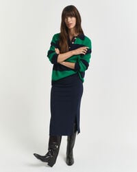 Jupe crayon en jersey