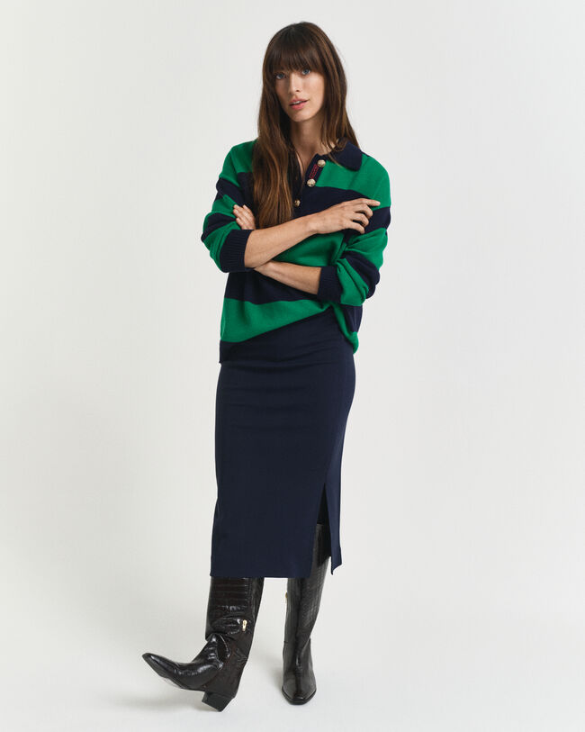 Jupe crayon en jersey