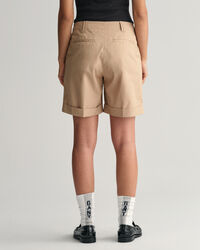 Short chino relaxed fit l&eacute;ger