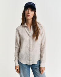 Chemise coupe regular en lin