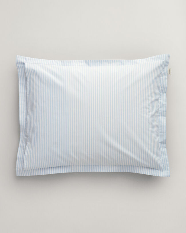 Taie d'oreiller en percale à rayures