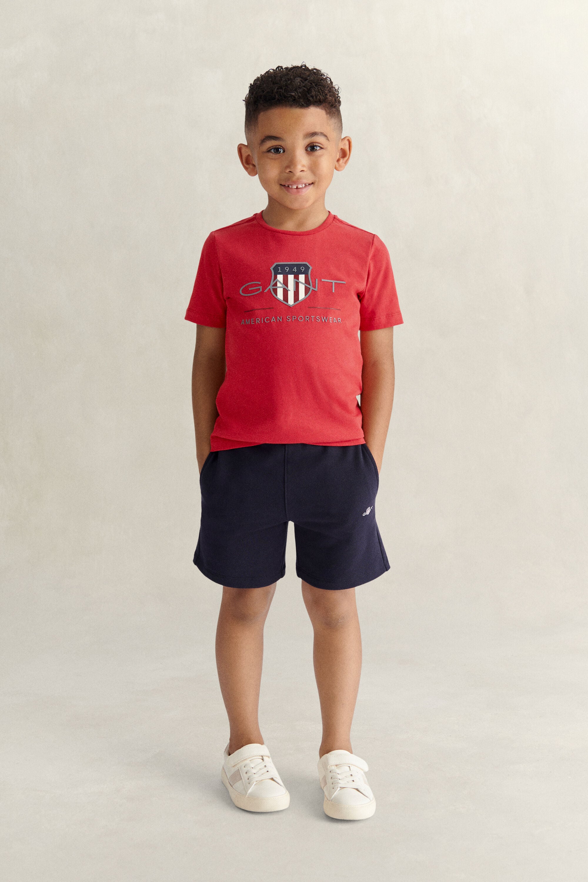 Ensemble t-shirt et short de sport Archive Shield Garçon