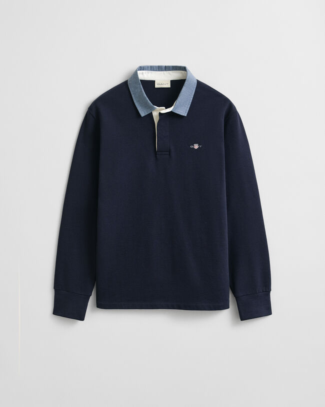 Heavy Rugger avec col en chambray