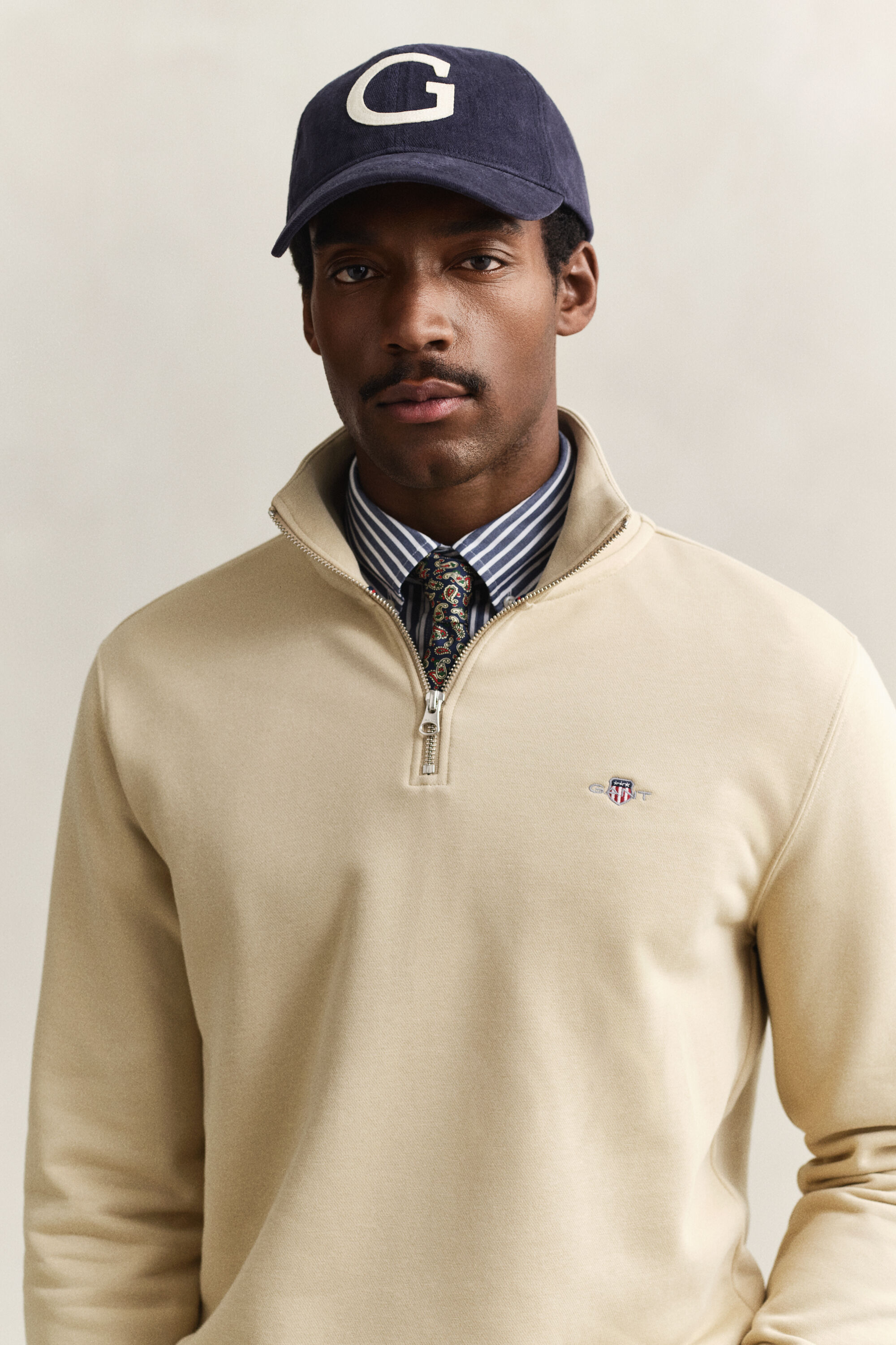 Sweat-shirt à demi-zip Shield