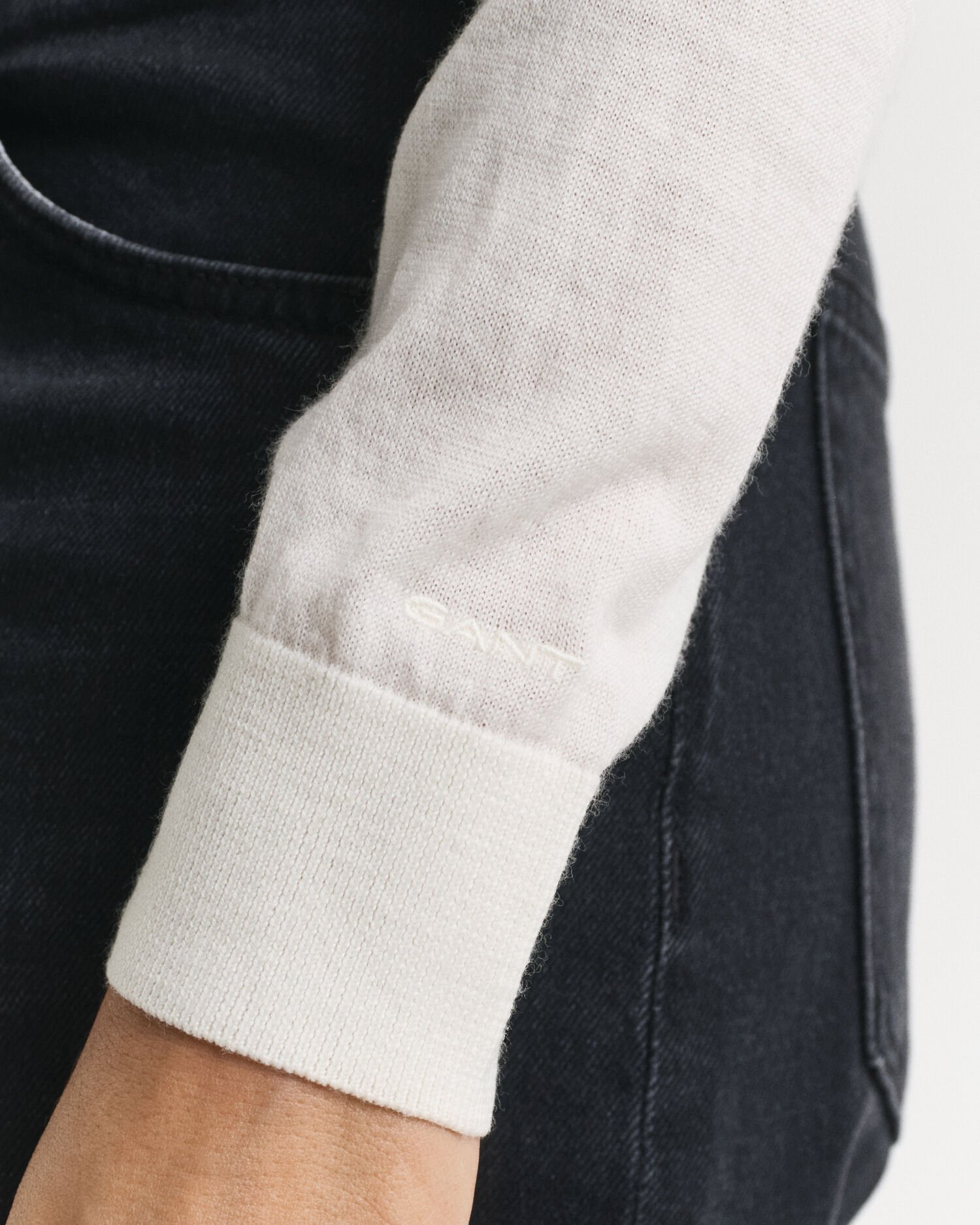 Pull col V en laine mérinos extrafine