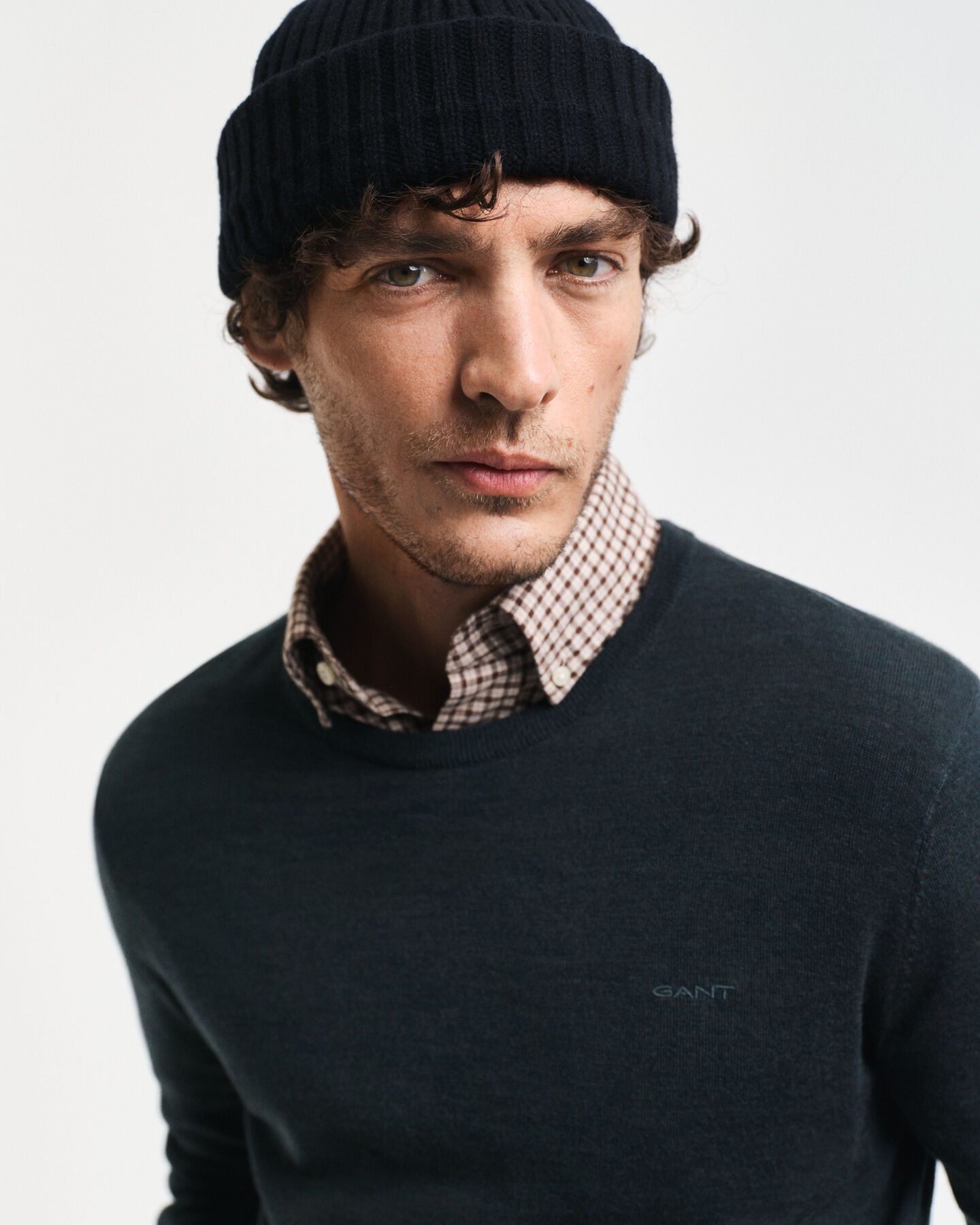 Pull ras du cou en laine m&eacute;rinos extrafine