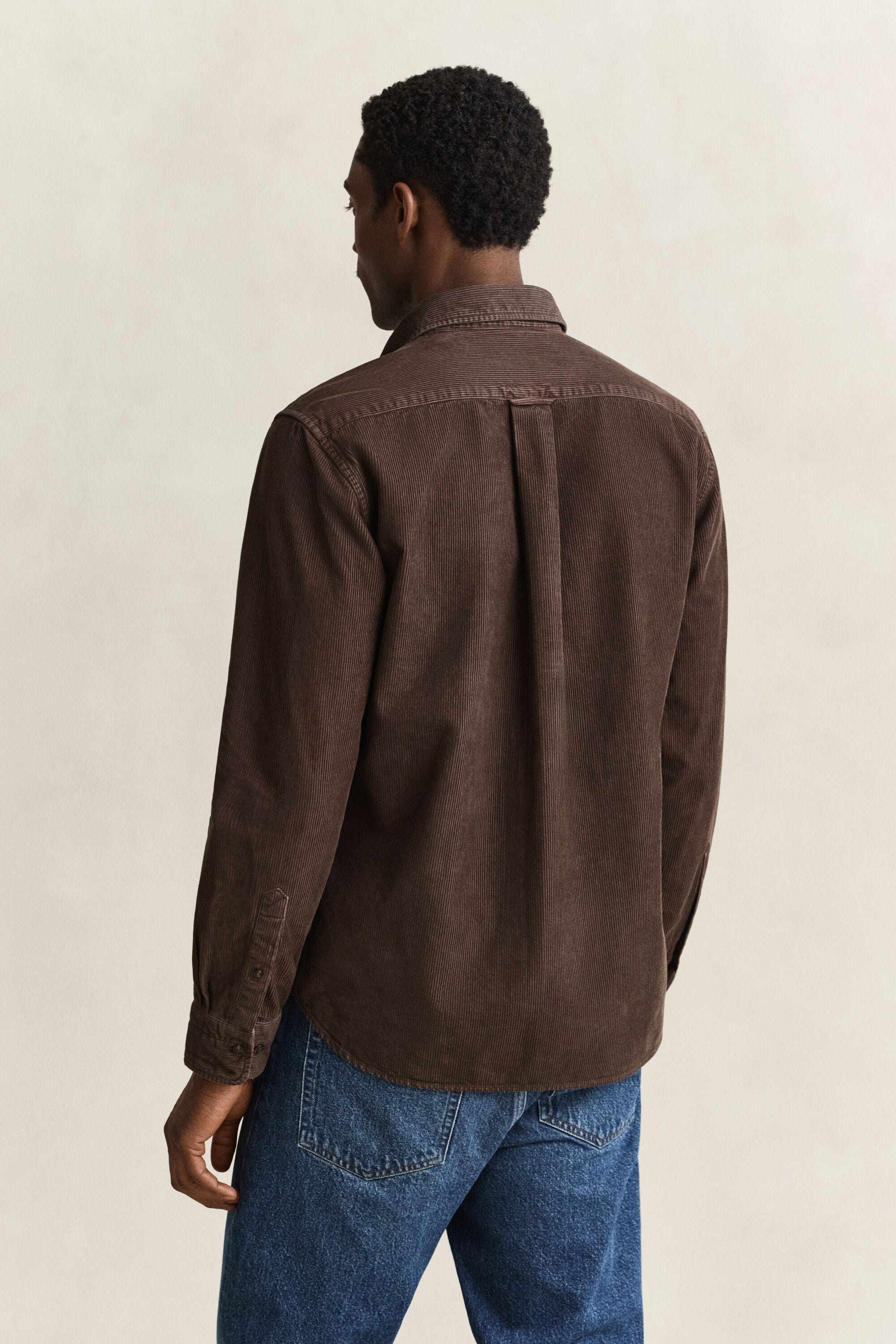 Chemise en velours côtelé