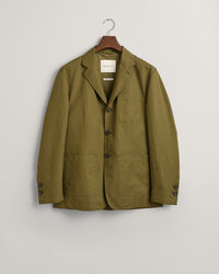 Veste blazer regular fit en coton