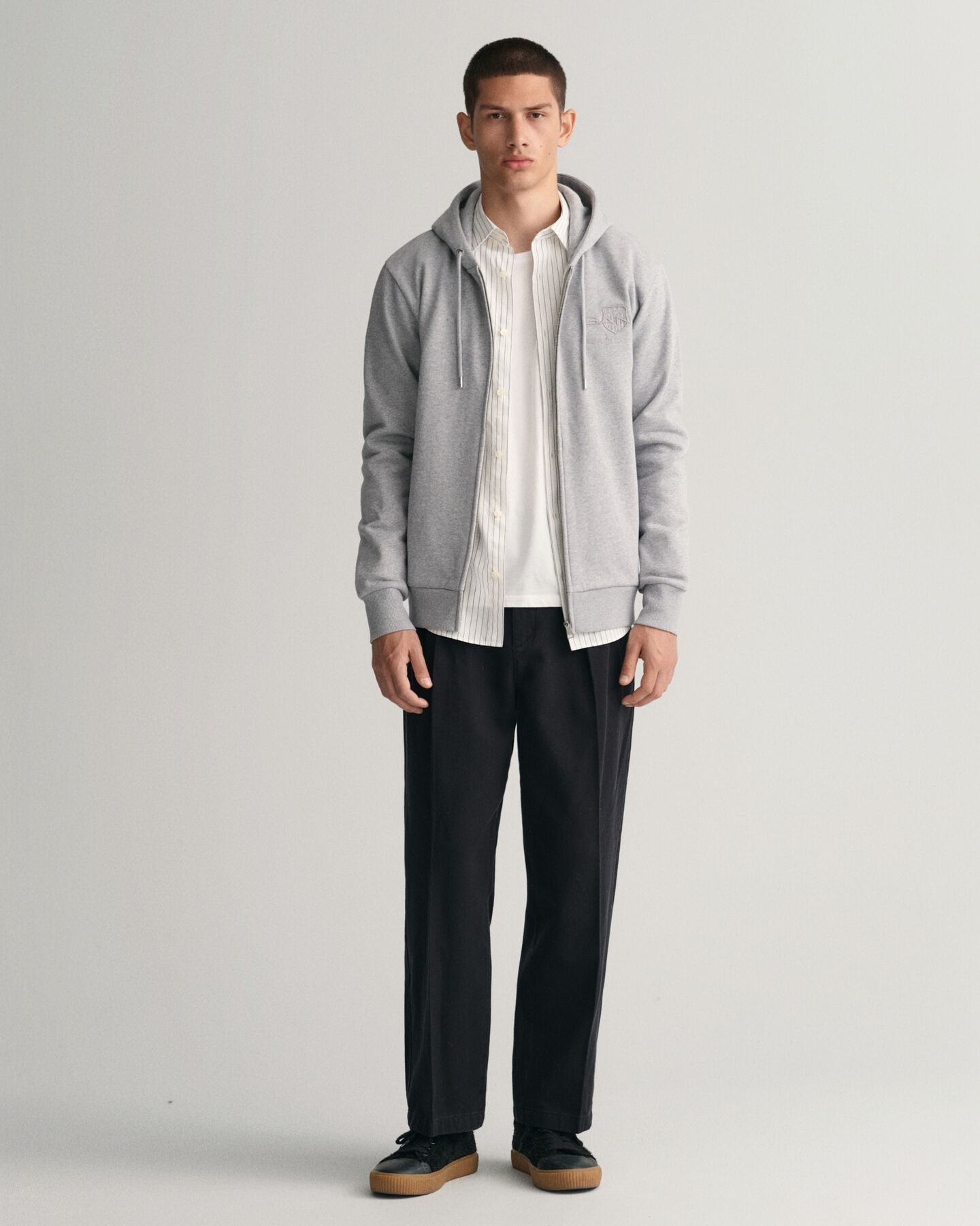 Sweat à capuche zippé Tonal Shield