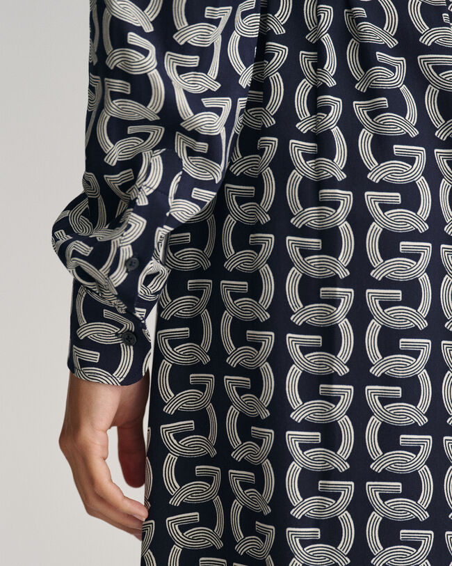 Robe-chemise G Patterned