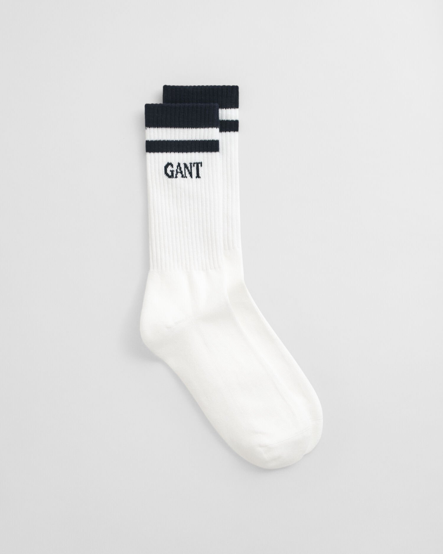Chaussettes de sport à rayures contrastantes