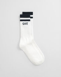 Chaussettes de sport à rayures contrastantes