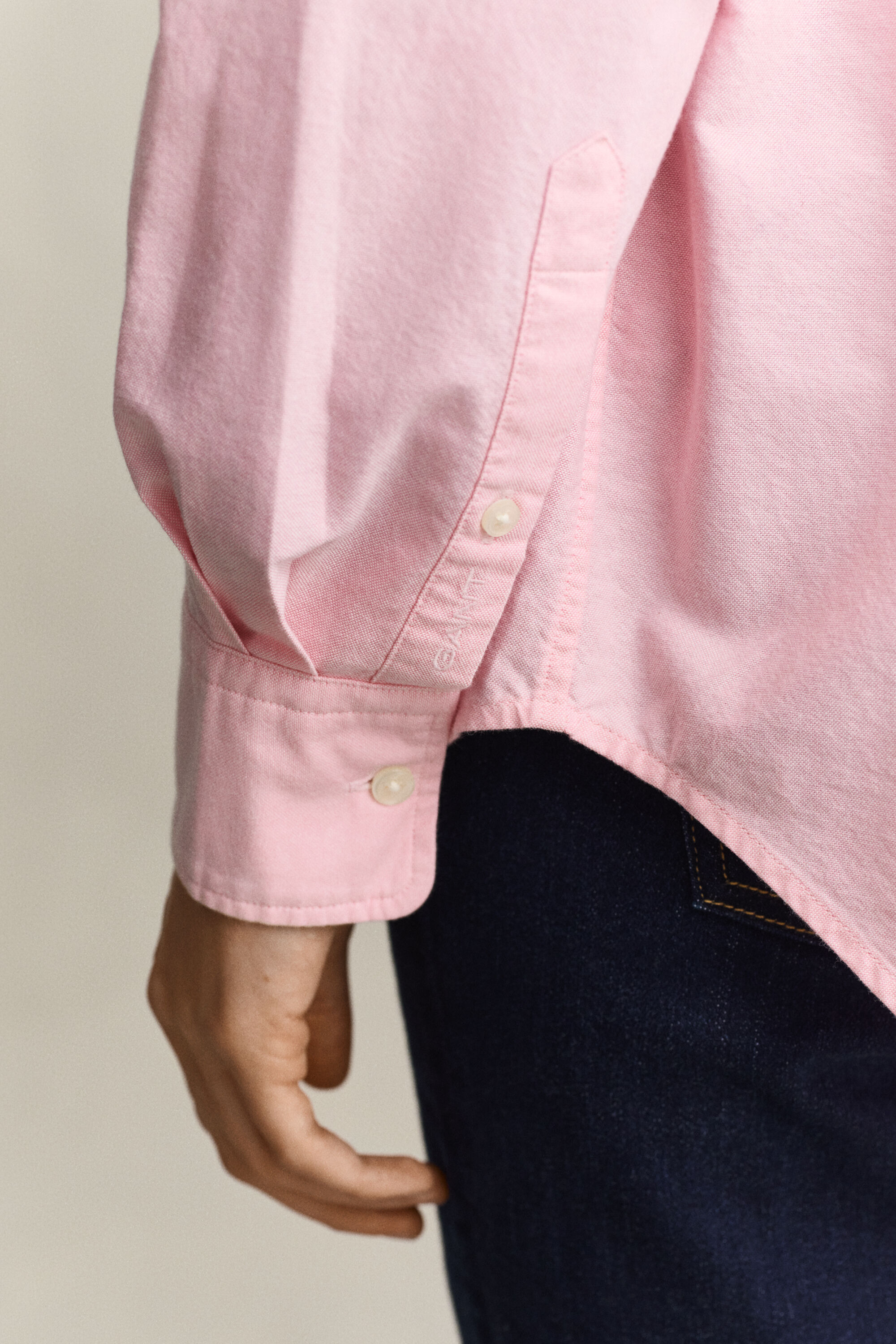 Chemise en coton Oxford Gant x Yale