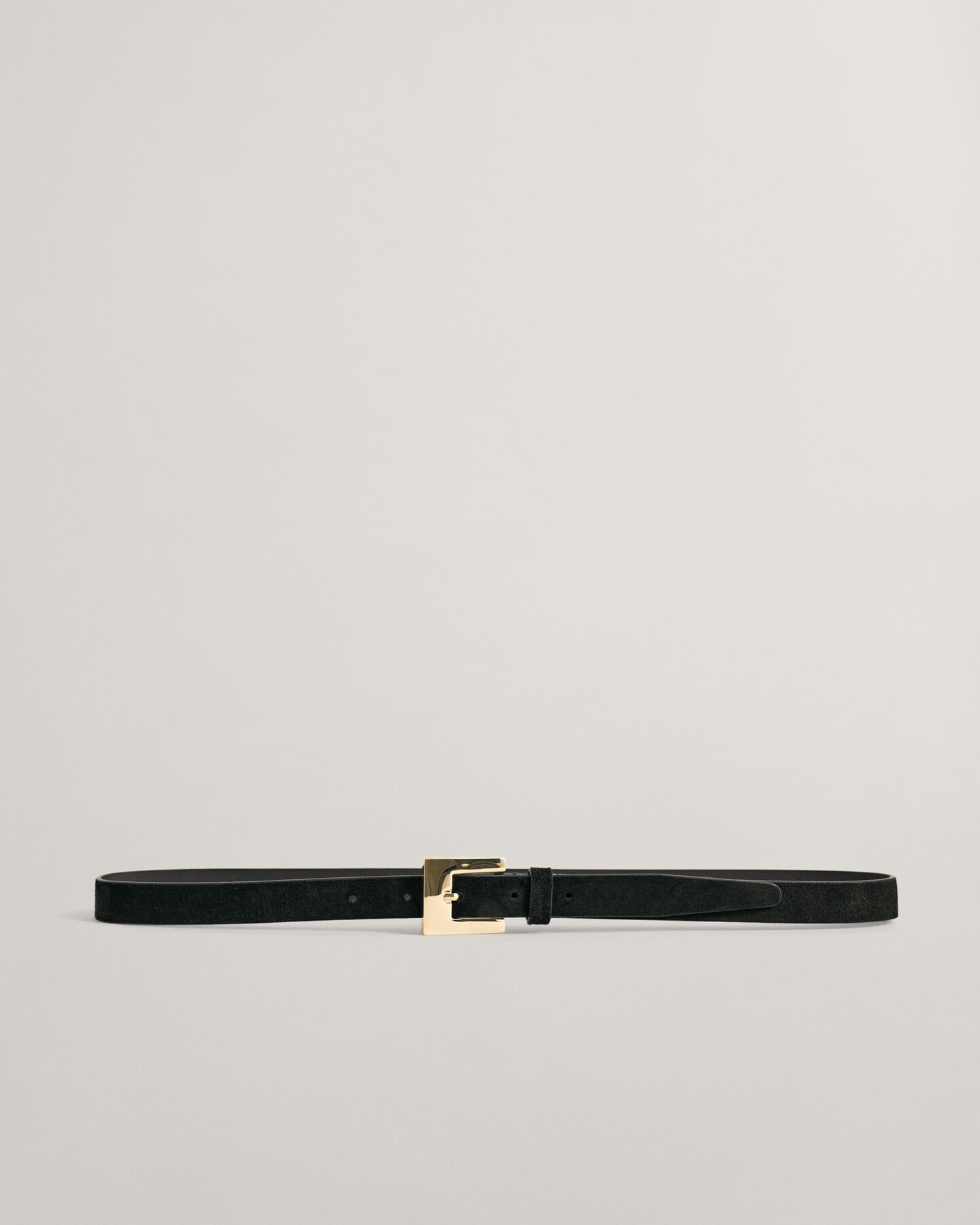 Ceinture fine en daim