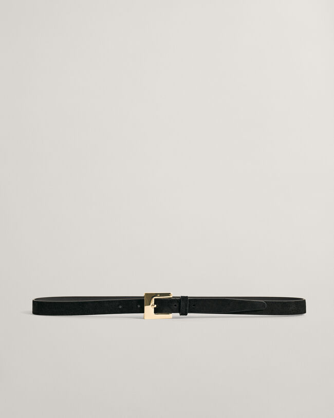 Ceinture fine en daim