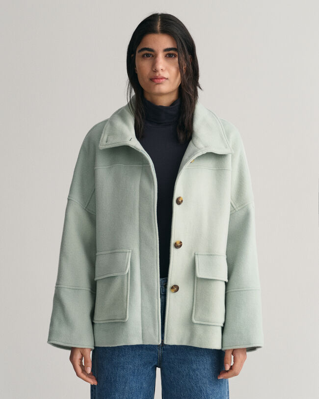 Veste courte en laine