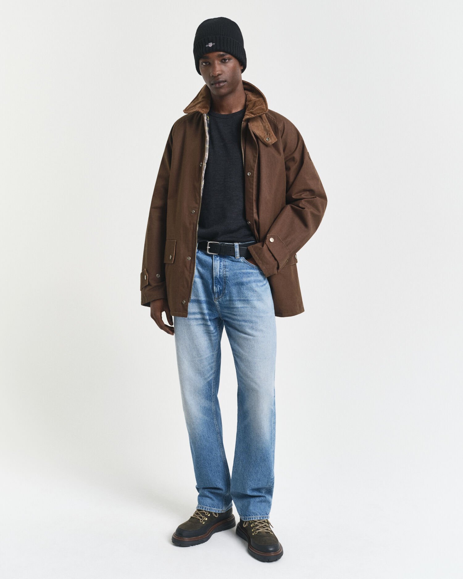 Pull col rond en laine mérinos extrafine