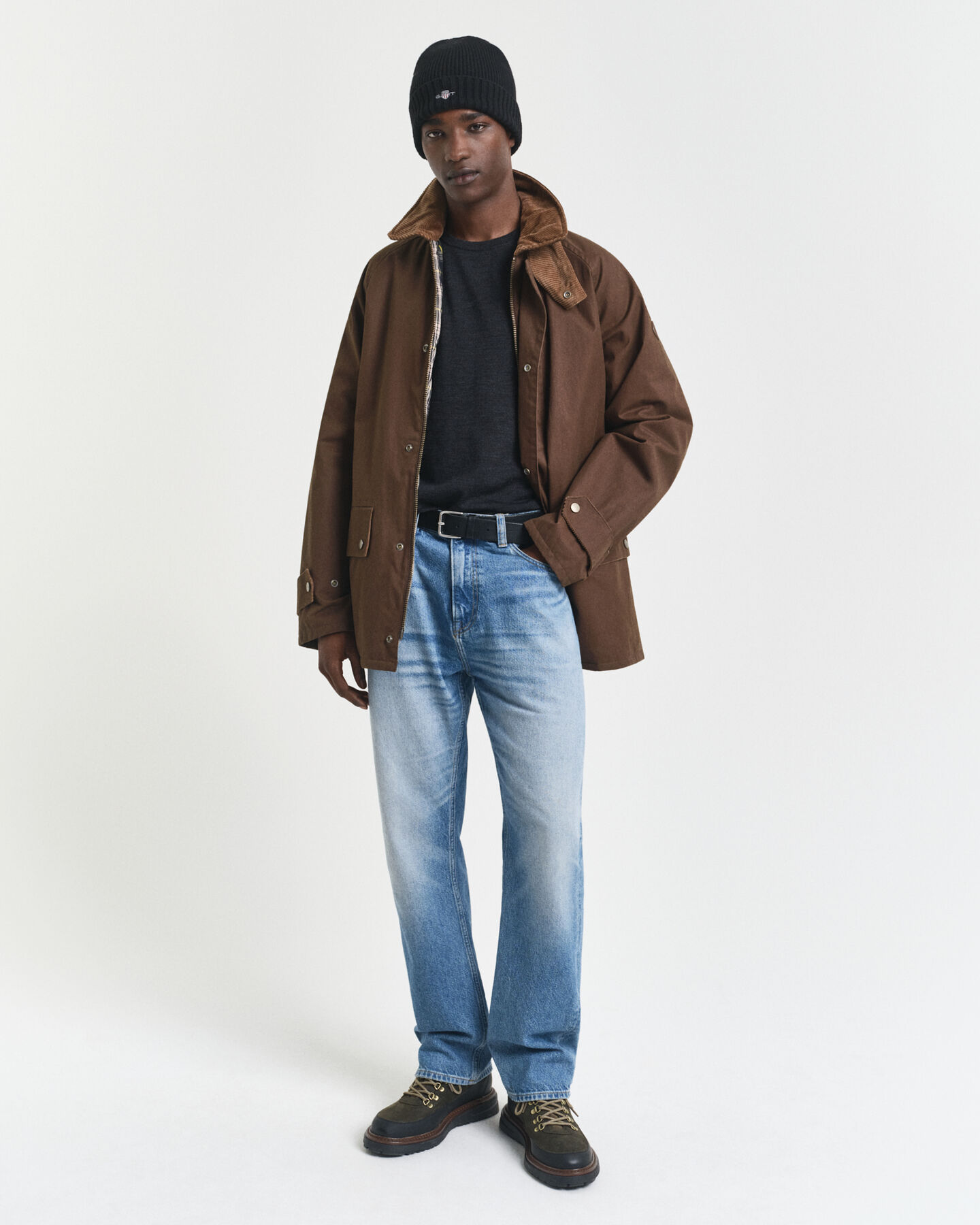 Pull col rond en laine mérinos extrafine