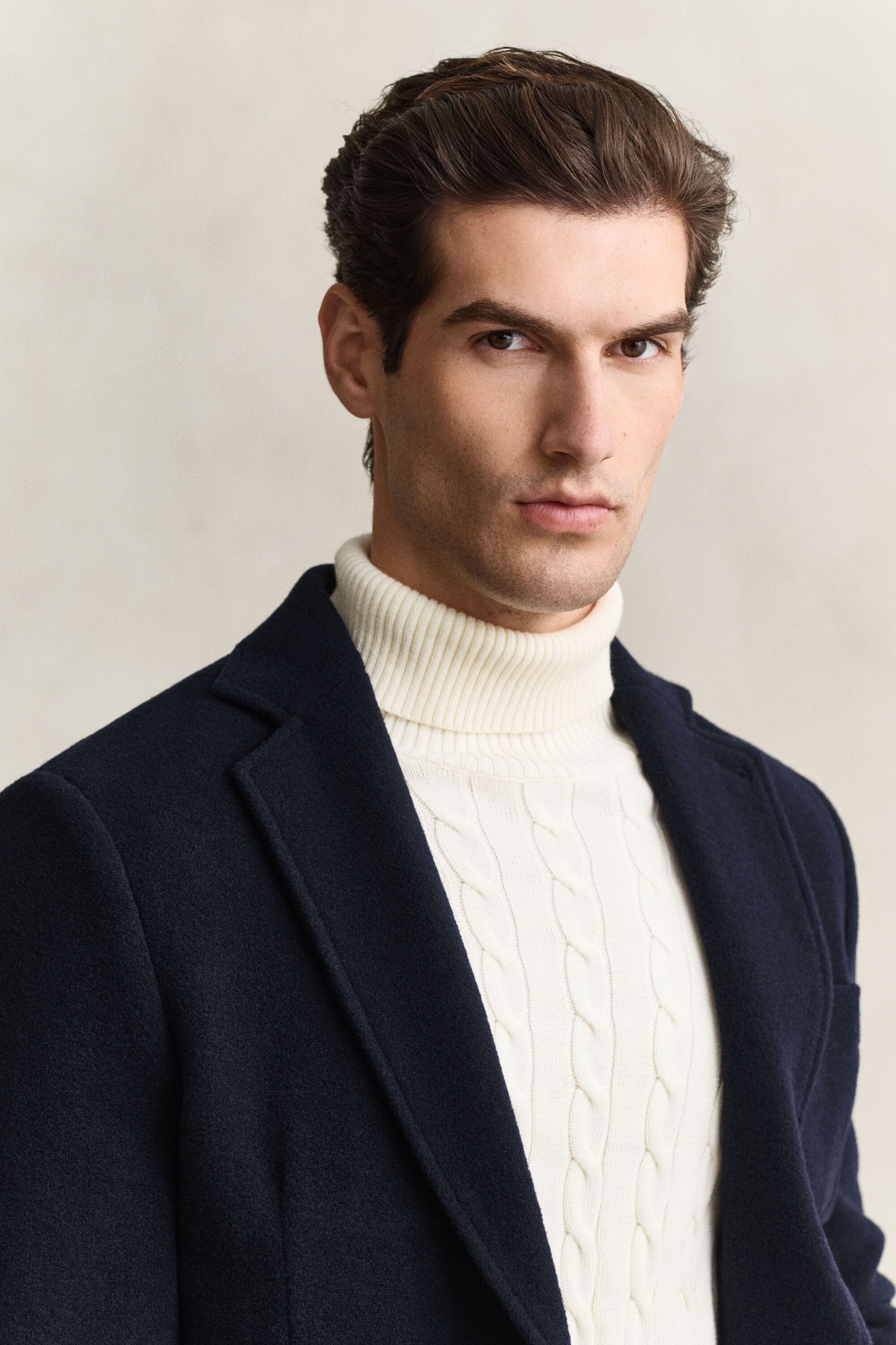 Veste blazer Club en laine feutrée