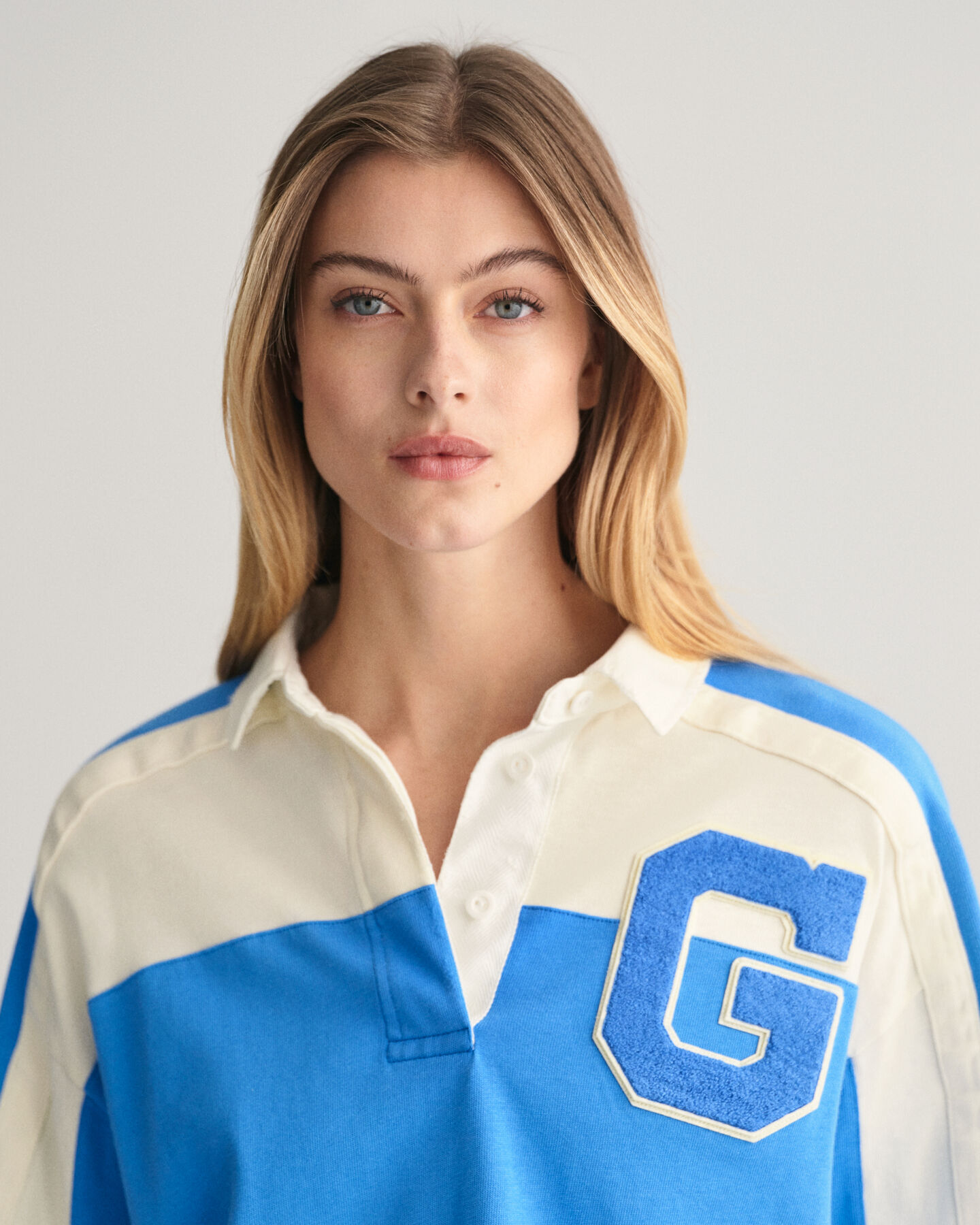 Heavy Rugger à rayures en colour-block