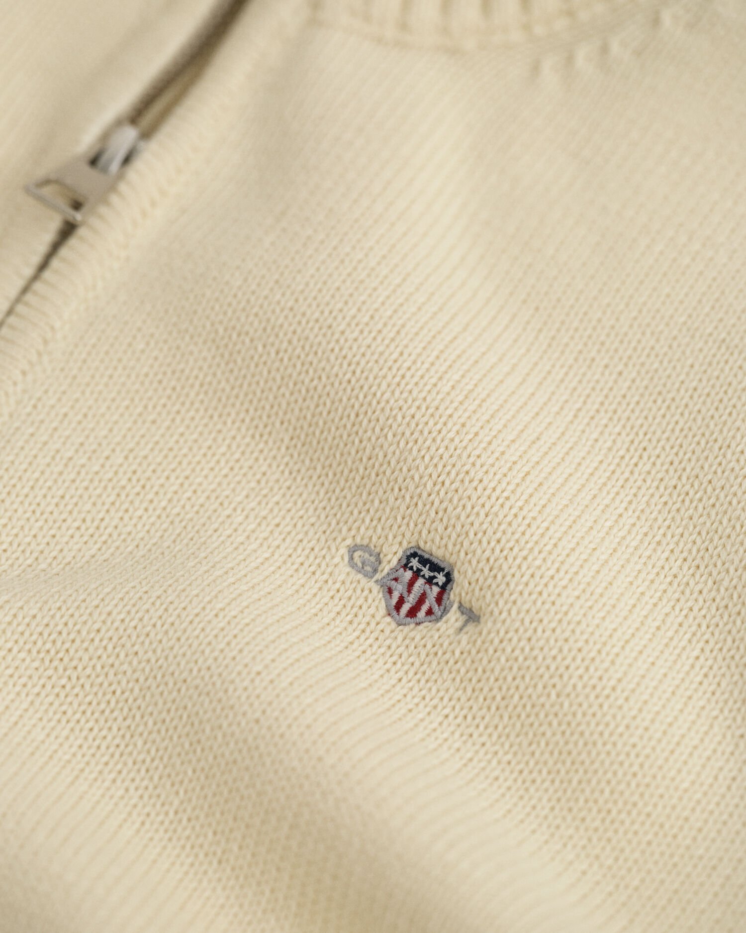 Pull décontracté en coton à demi-zip Ado