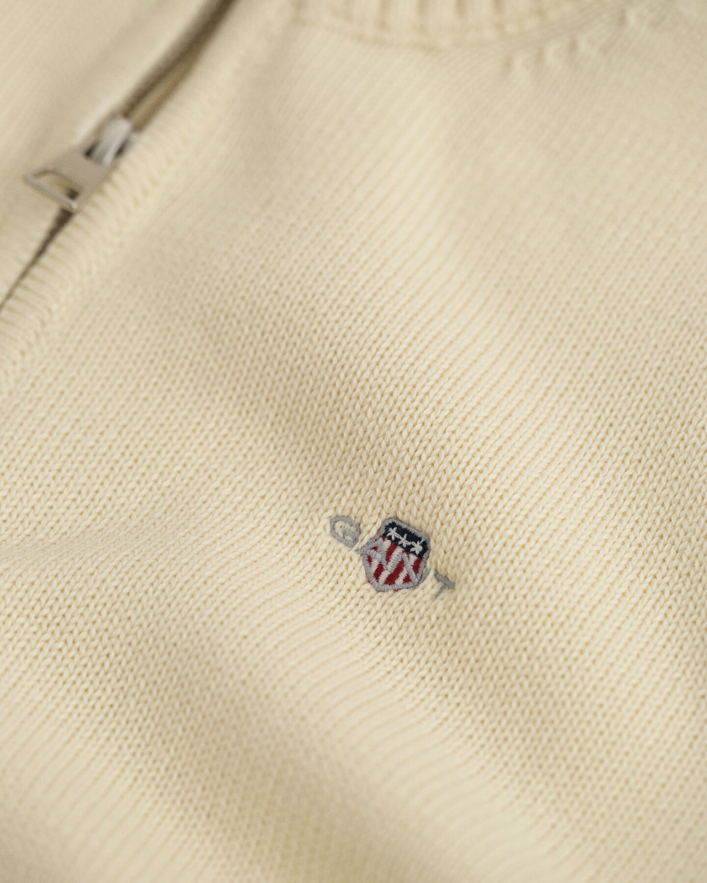 Pull décontracté en coton à demi-zip Ado