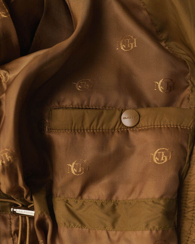 Doudoune mi-longue en duvet