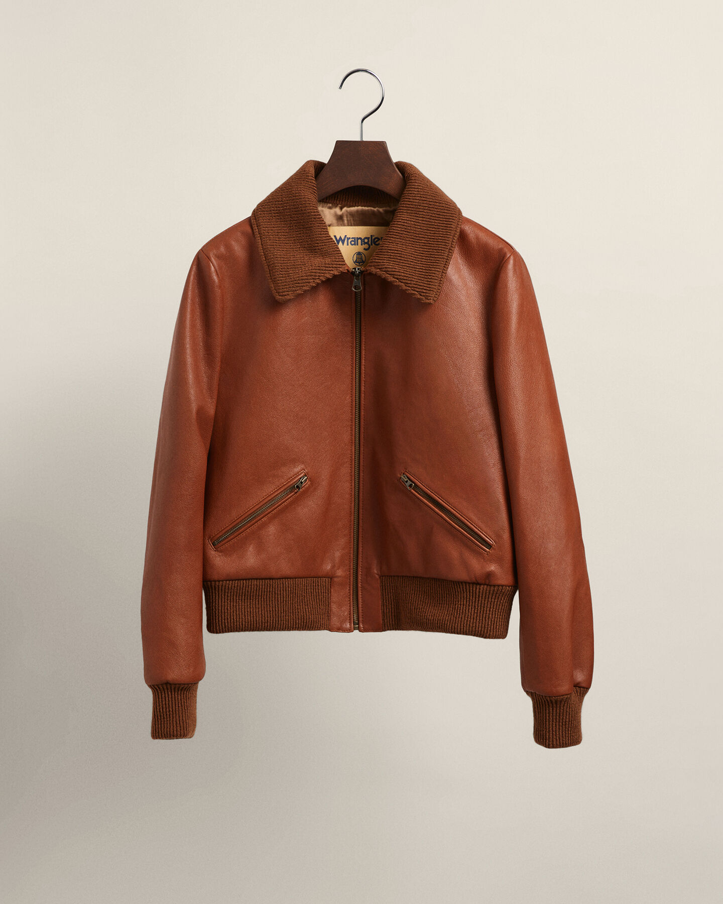 Veste en cuir Wrangler x GANT