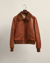 Veste en cuir Wrangler x GANT
