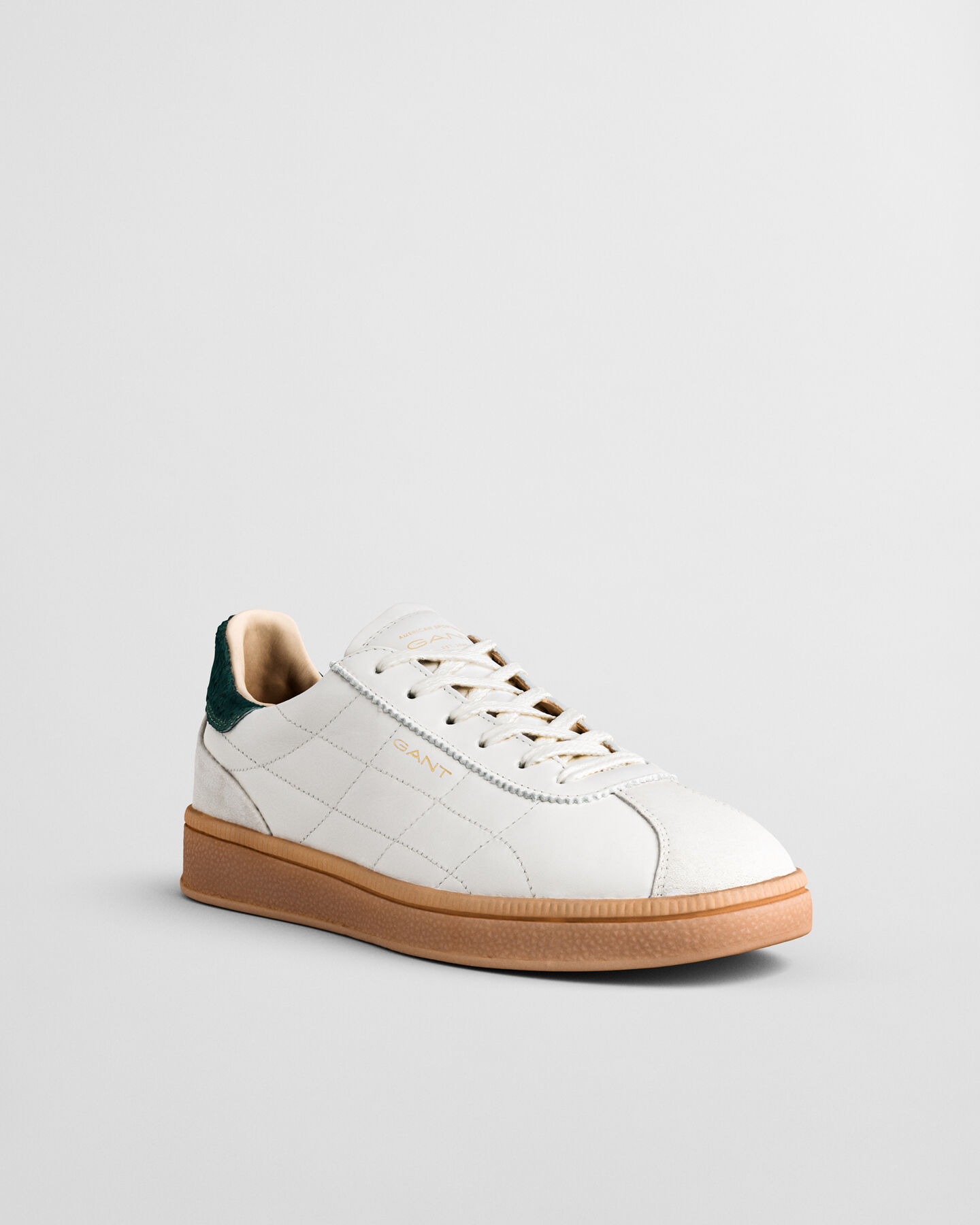 Baskets en cuir matelassé Cuzima