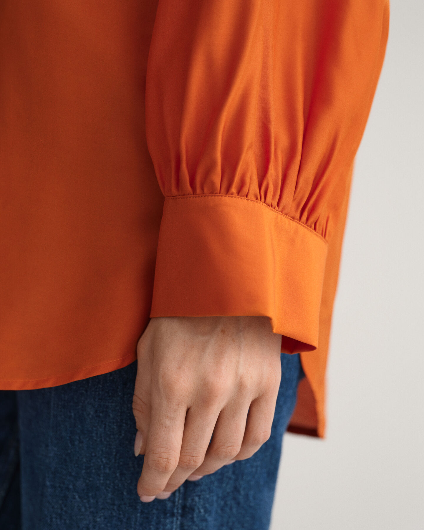 Chemisier en lyocell et soie Popover