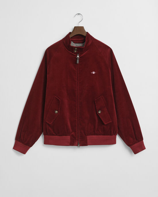 Veste en velours côtelé Harrington