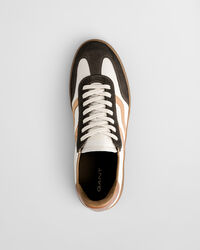 Baskets en daim et cuir Cuzmo