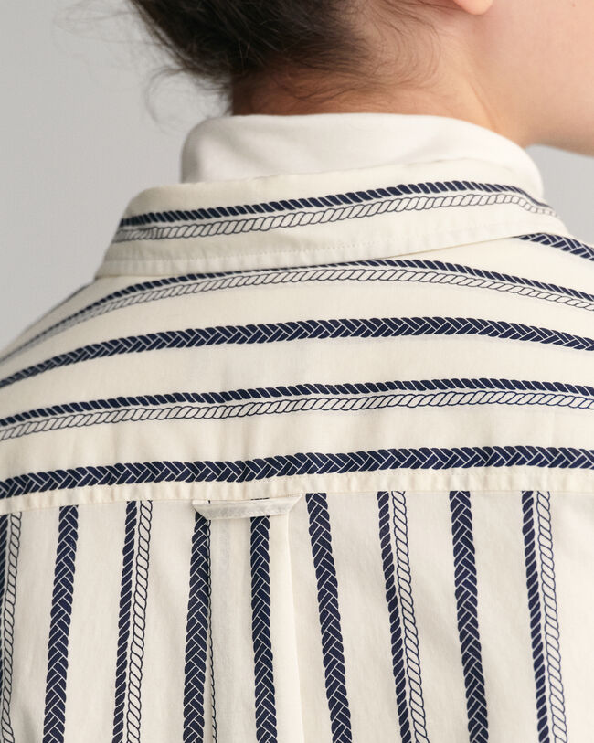 Chemise regular fit en voile de coton Rope