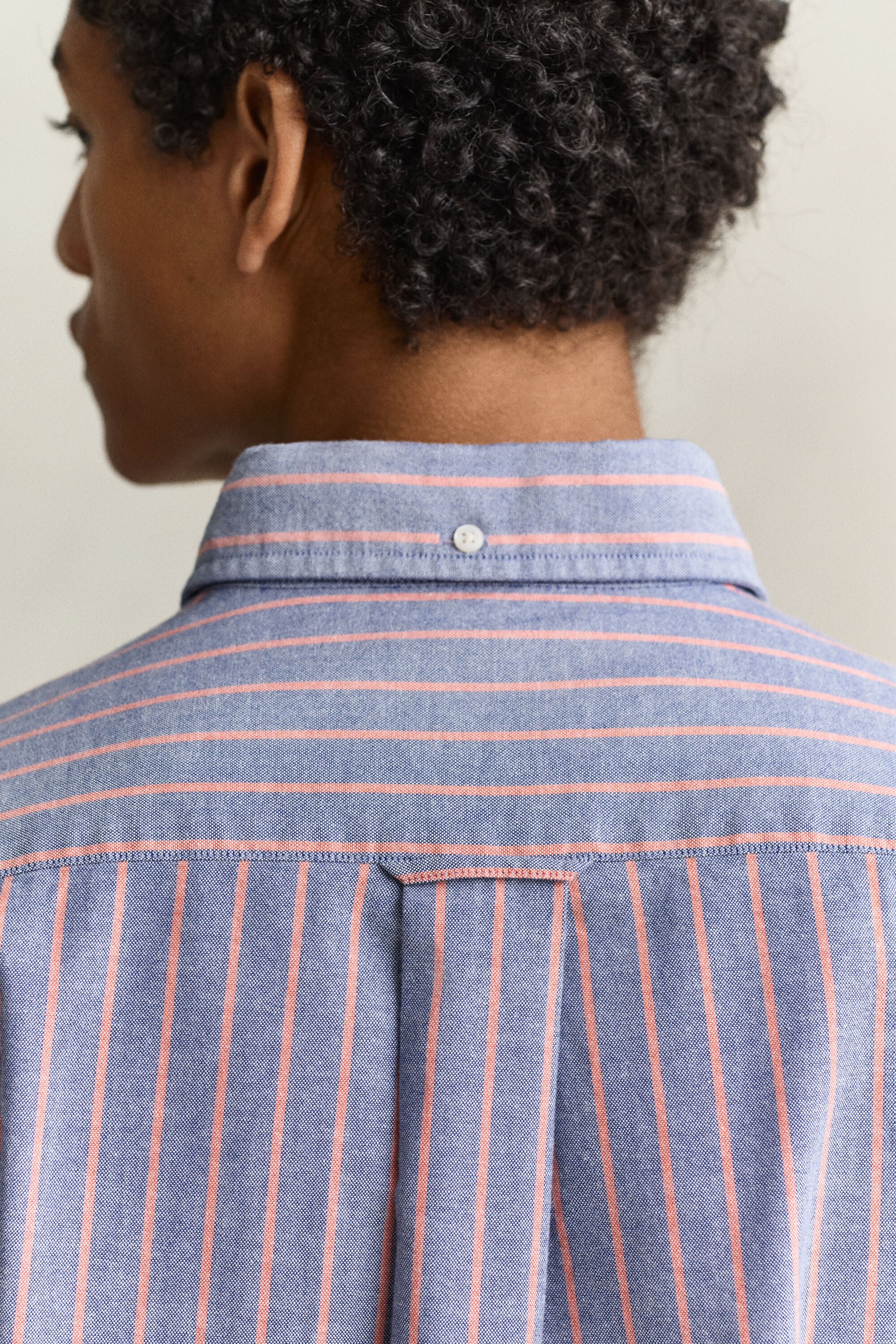 Chemise en coton Oxford classique à rayures