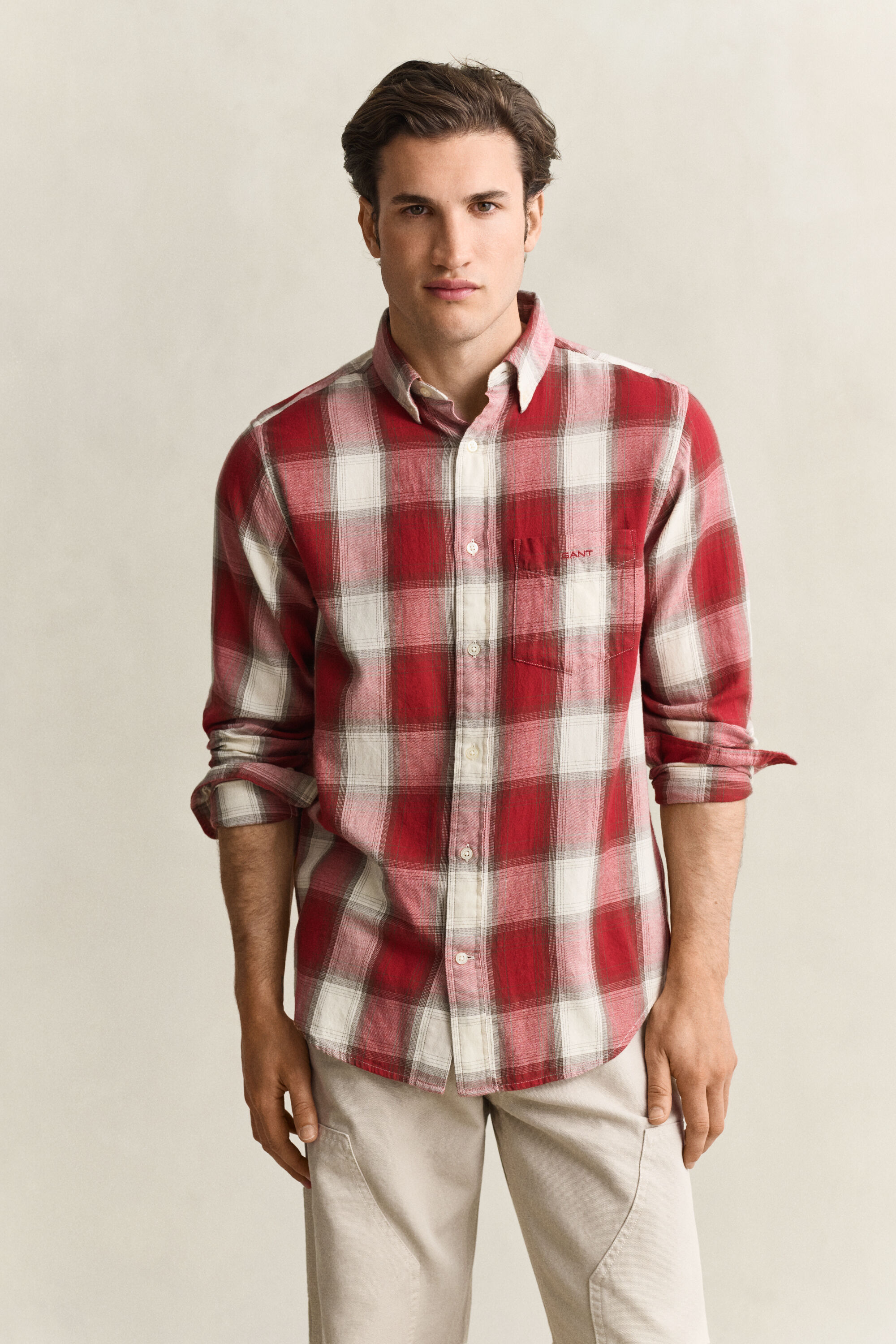 Chemise en flanelle à carreaux Windblown