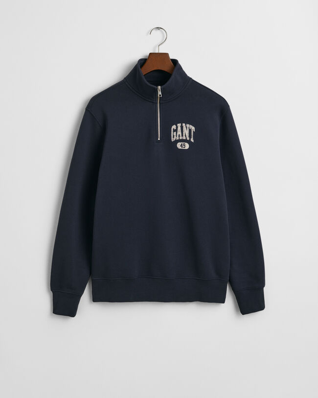 Sweat demi-zip GANT 49 Arch Graphic