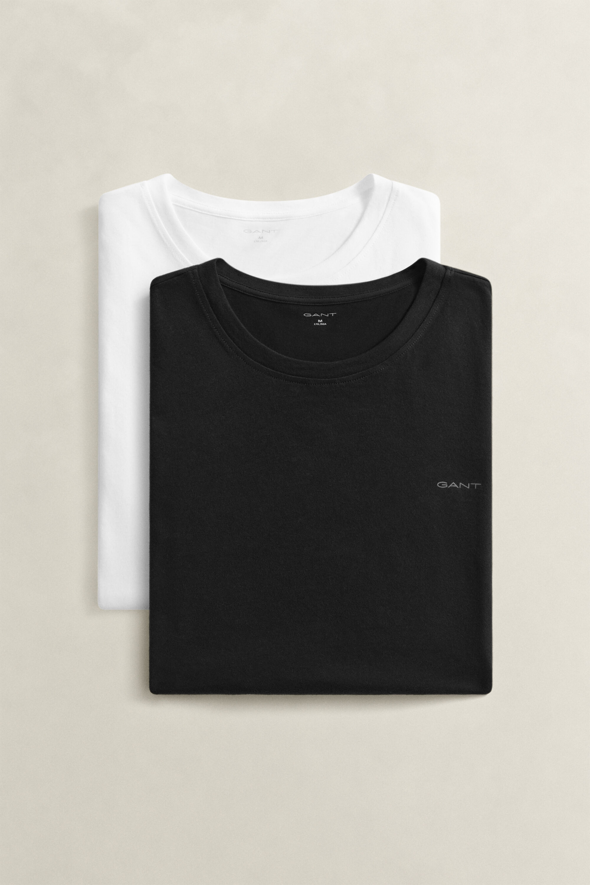 Lot de 2 t-shirts col rond