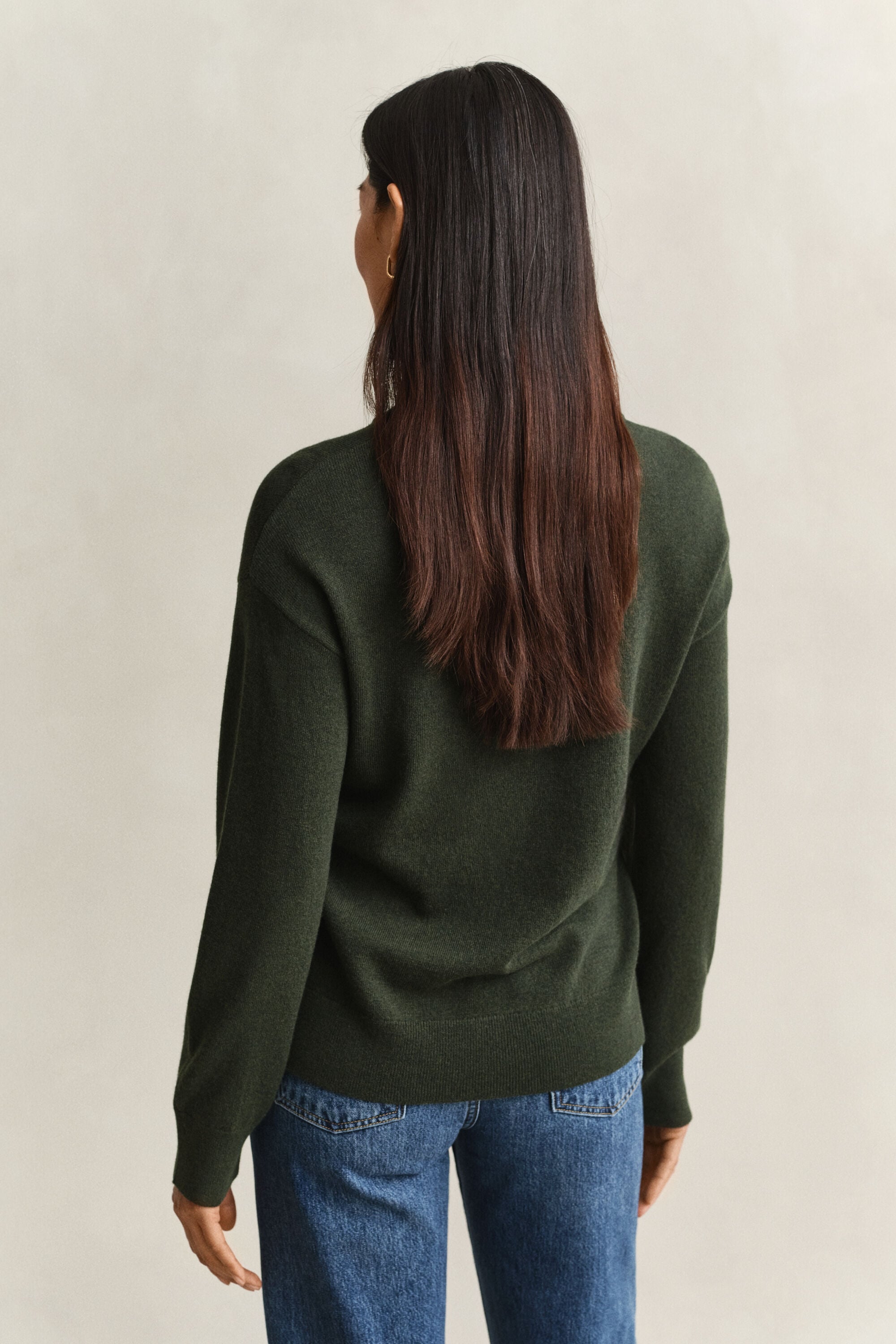 Pull col rond en laine d'agneau ultrafine