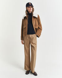 Pull col roulé en laine mérinos extrafine