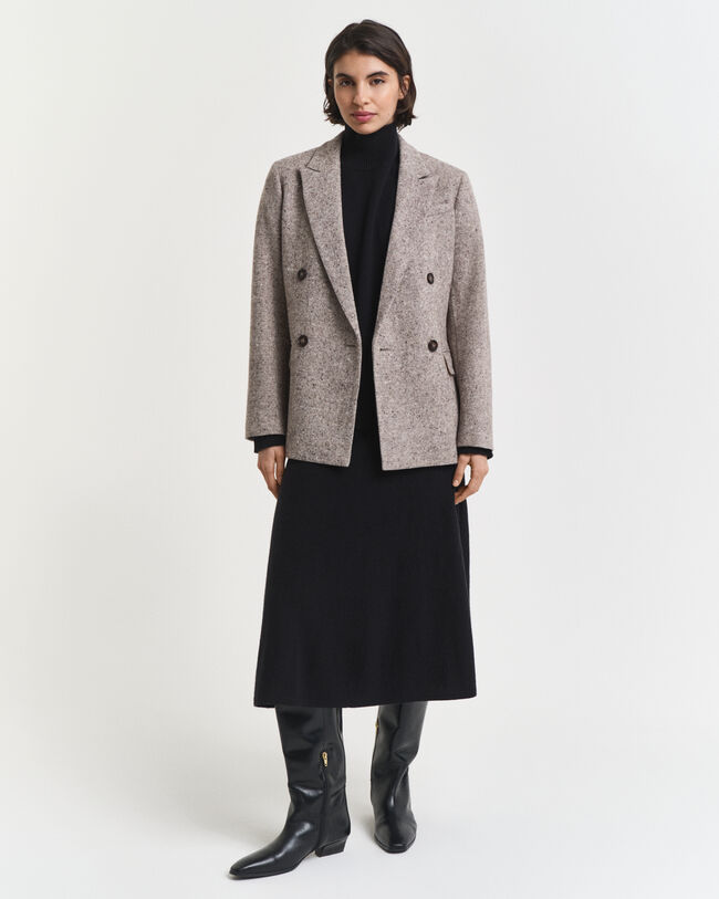 Pull col roulé en laine d'agneau ultrafine