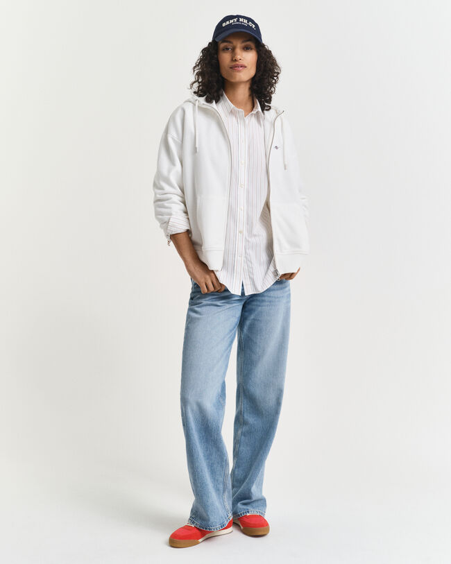 Sweat à capuche zippé Shield