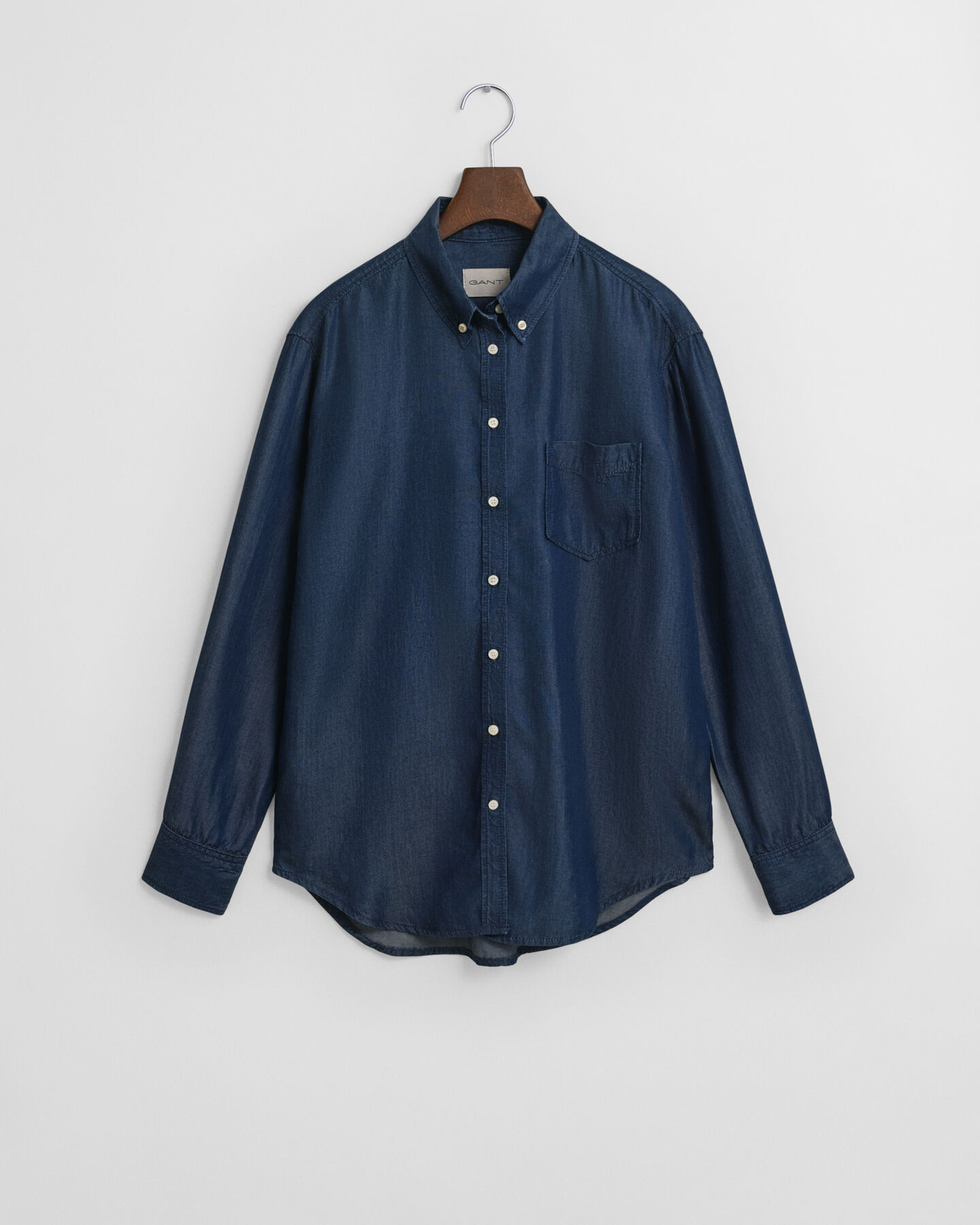 Chemise coupe décontractée Indigo