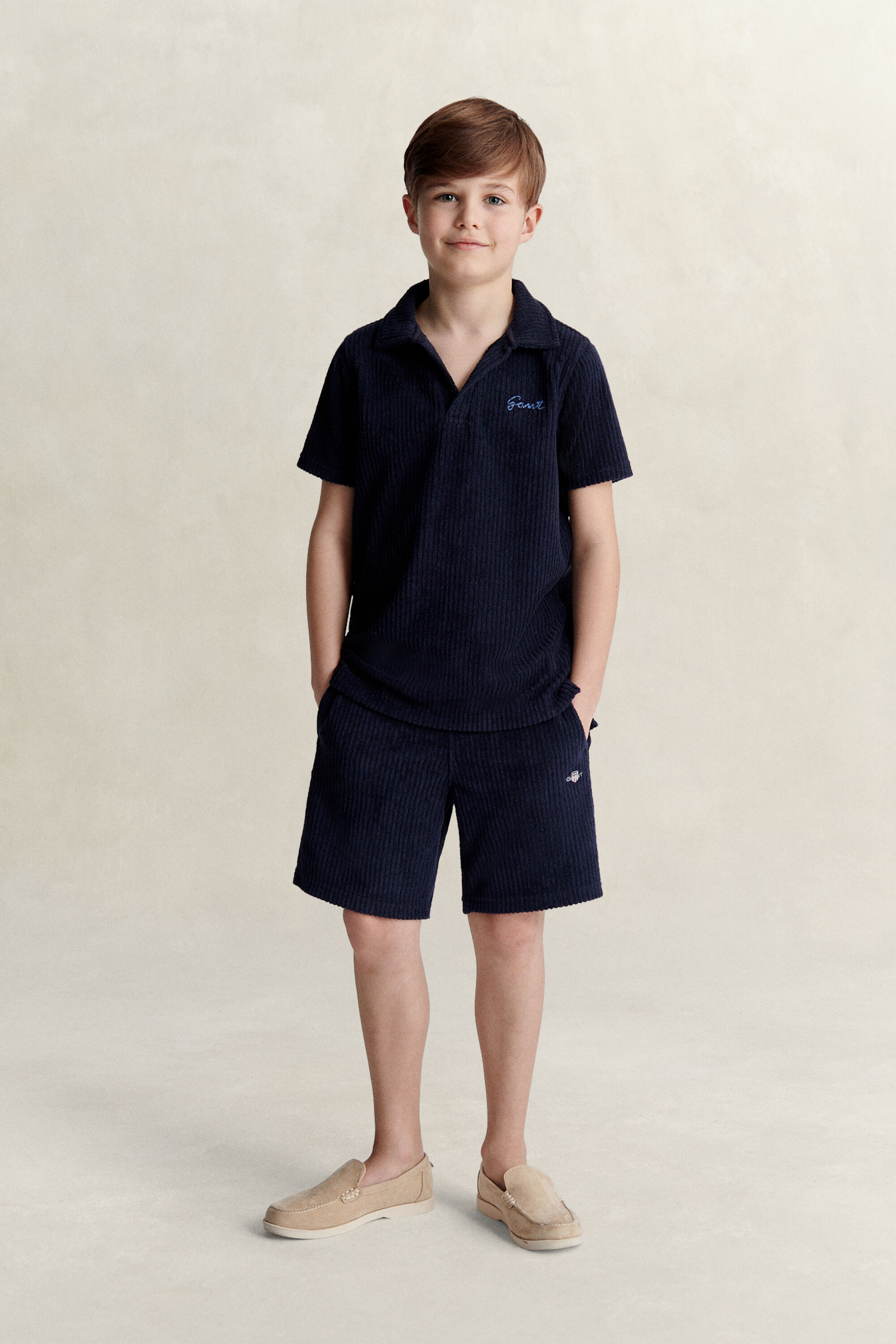 Short en tissu éponge Ado Garçon