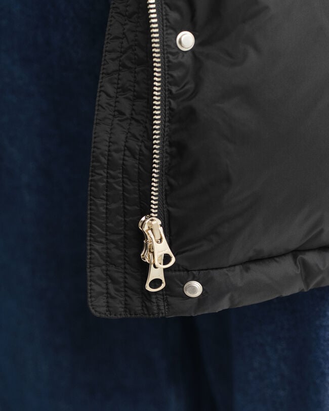 Doudoune mi-longue en duvet