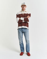 Jean Bootcut à délavage vintage